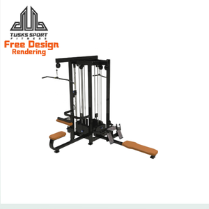 Spor salonları ve ev için kapsamlı egzersiz için Unisex 4 istasyonlu eğitim makinesi yüksek bel çok istasyonlu eğitmen Use-TK5-X-1064 - Product Image 1