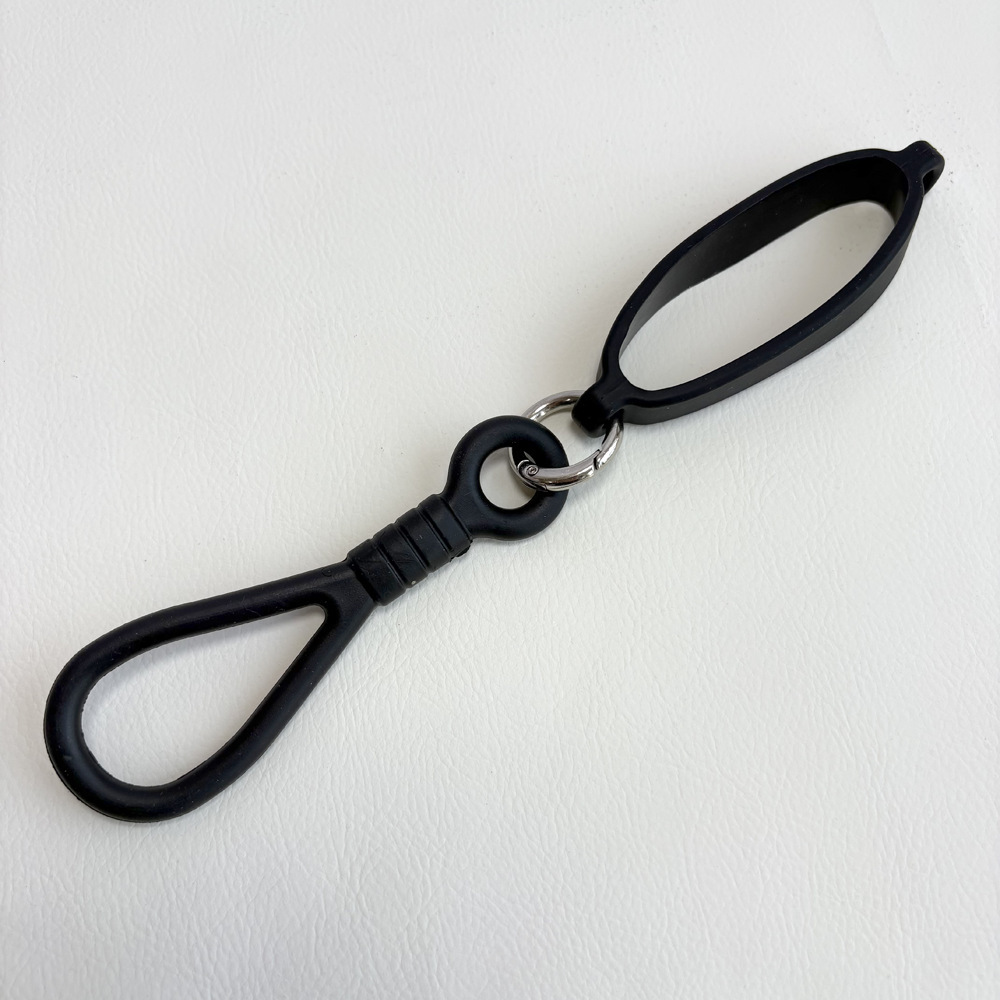 Short handle oval black