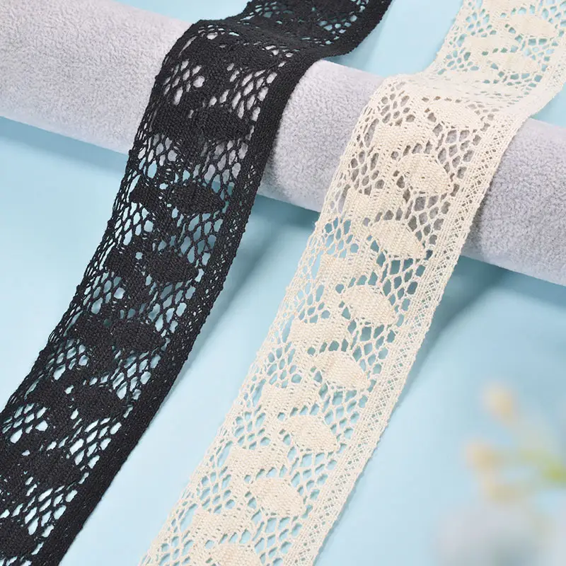 Decoração personalizado atacado 100% algodão bordado casamento laço nupcial tecido bordado