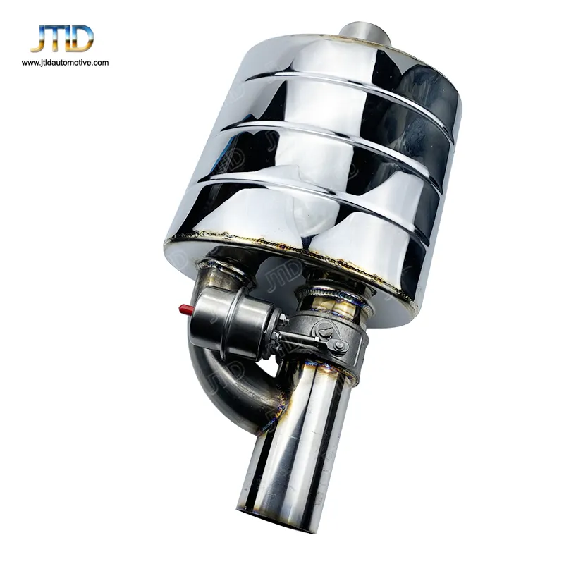 JTLD, tubo de escape de acero inoxidable para coche, válvula eléctrica modificada, interruptor de tambor, Control de sonido de coche deportivo, decoración de garganta