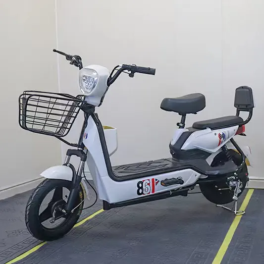 Fabricants de vélos électriques bon marché de chine, 48v, 350w, vélos électriques à deux roues, 2 sièges, pédales, scooter pour adultes