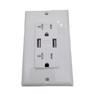 Presa a prova di manomissione 125V 20 AMP interruttore di interruzione del circuito di guasto elettronico a terra GFCI a prova di manomissione - Product Image 4