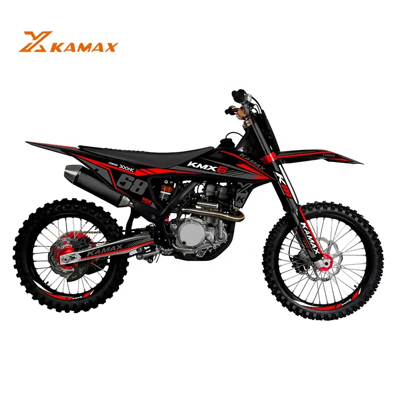 دراجة KAMAX KMX6 عالية الجودة, دراجة نارية عالية الجودة 300cc 4 Stroke Enduro موتوكروس 300CC