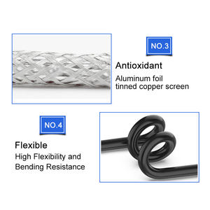 PVC kılıflı yalıtımlı tel H05VV-F alçak gerilim güç kablosu 2, 3, 4 çekirdekli bakır elektrik kablosu 2x0.5mm - Product Image 5
