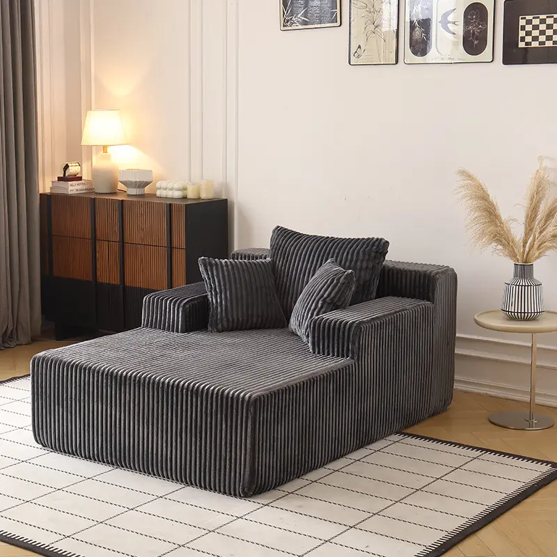 Grigio 67'' Chaise Longue Oversize