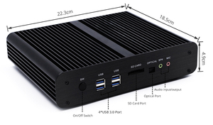 Cheap Intel Core i7 4500u Mini <strong>Desktop</strong> PC All-in-One Office <strong>Computer</strong> with 2xHD Dual Display Two LANs US/AU/CN Plugs - Product Image 5