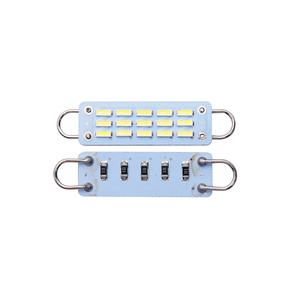 ไฟอ่านหนังสือ LED 1210 12SMD, ไฟตะขอคู่ขนาด44มม. ไฟ3528ใหม่ - Product Image 4