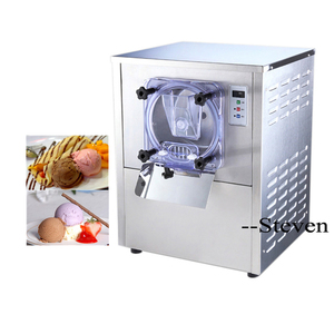 2025 Commercial Automatic Desktop Hard Ice Cream Machine for Sale Food Grade Stainless Steel Ice Cream Gelato Maker