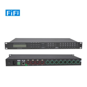 FIFI profesional cable Digital sistema de conferencia 4 Entrada 8 salida Digital DSP Procesador de Audio - Product Image 2