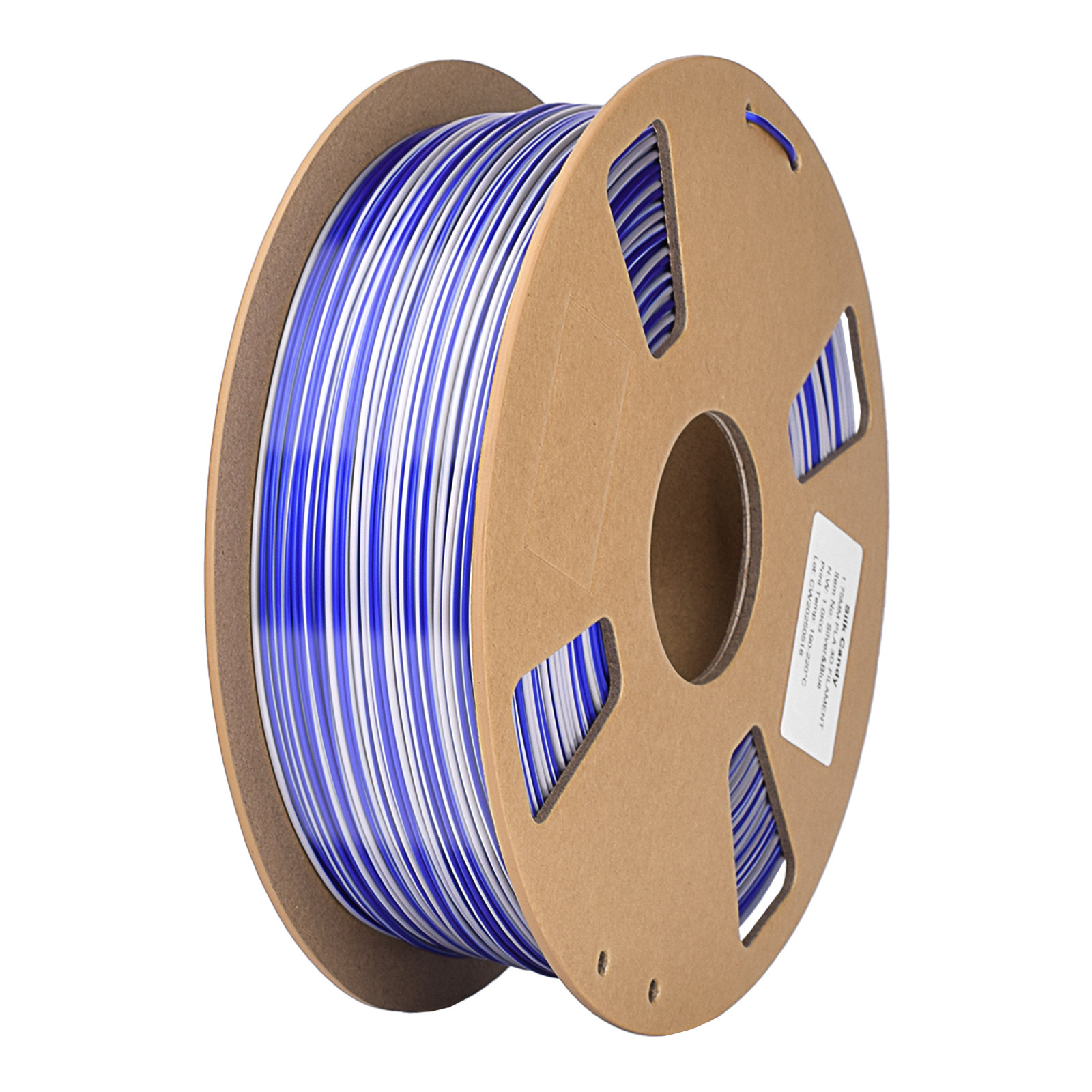 azul plateado