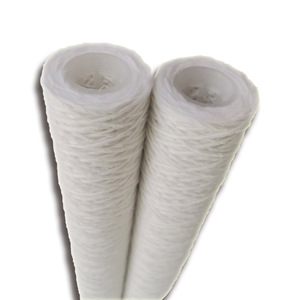 Cartucho de filtro de agua esqueleto Pp industrial Elemento de filtro de sedimentos enrollado con polipropileno - Product Image 2