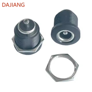 DAJIANG in Stock 5.5*2.5mm 18.5L DC Power Jack Supply Socket Panel <strong>Mount</strong> Connector 5525 Jack Female <strong>Plug</strong> Adapter - Product Image 3