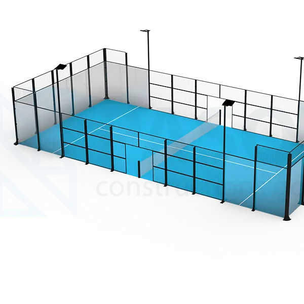 Jouer au sport de raquette espagnol, construction de terrains de padelbox, installation et gestion aux états-unis, terrain de padelbox