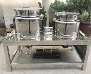 牙膏凡士林制造用带加热器的200升500升真空均质机