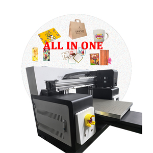 Beyaz ve vernik rengi 3D kabartma doku etkisi ile yüksek kalite 5070 A2 All in One UV masaüstü yazıcı - Product Image 5