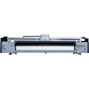 LANQI CRYSTEK 5,3 м, Ультрафиолетовый Гибридный принтер с KONICA 1024A 6PL, заводское программное обеспечение для печати, программа, большой двигатель переменного тока - Product Image 1