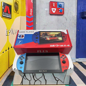 เครื่องเล่นเกมพกพา X12 Plus หน้าจอ 7 นิ้ว ความจุ 16GB รองรับวิดีโอ 2.4GHz พร้อมเกม 10,000 เกม - Product Image 2