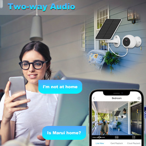 D10 Wide Angle HD Wireless Monitoreo <strong>Camera</strong> WIFI Long Endurance Waterproof Battery PIR Solar Monitoring <strong>Camera</strong> Wholesale - Product Image 2