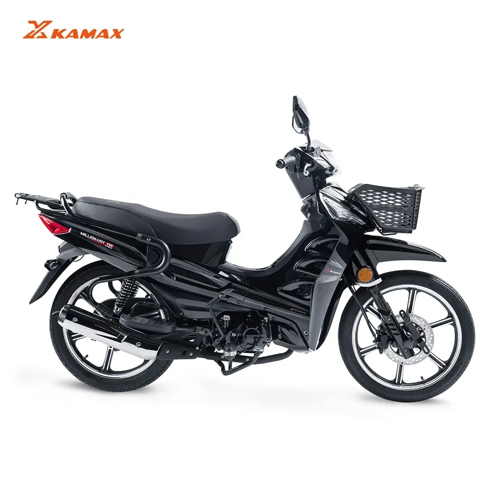 Motocyclette monocylindre à double embrayage Street Legal Moto-Cub Kamax Millionaire 125cc Motos à essence 200cc Tambour