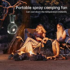 Banco de energía de doble rociador Australian Outback Camps excepcional con función temporizada Luz de ventilador para acampar que incorpora una fuente de batería - Product Image 6