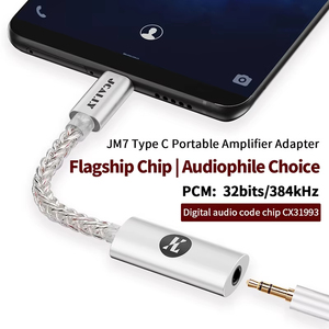 JCALLY JM7 CX31993 Chip Adapter 3.5mm DAC Digital Audio Cable <strong>USB</strong> Type-C for Android Devices - Product Image 2