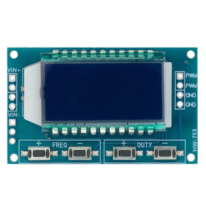 Modulo PWM con ciclo di lavoro a frequenza di impulsi regolabile Display LCD 1Hz-150Khz 3.3V-30V modulo scheda PWM - Product Image 2