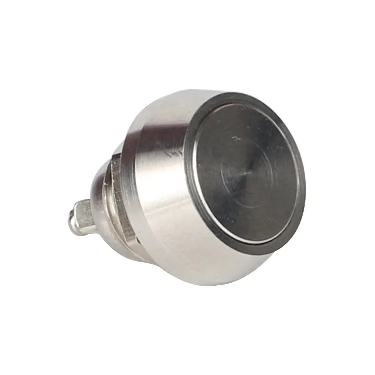 Kleiner Mini-Metall-Druckknopf schalter Momentan-LED-Drucksc halter