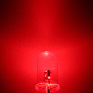 ไดโอดเปล่งแสง LED สีแดงใสขนาด5มม. F5จัดส่งเร็ว - Product Image 2