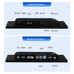 Tablet PC resistente IP65 de 21,5 pulgadas con pantalla táctil Windows y Linux Panel industrial LCD integrado Computadora todo en uno - Product Image 4