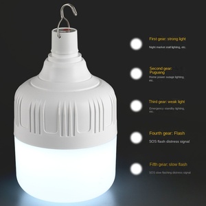 Gao fushuai USB sạc LED khẩn cấp Bóng đèn ngoài trời đêm thị trường gian hàng đèn với cao IP65 đánh giá cho nhà cúp điện - Product Image 3