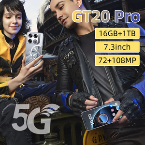 Gt20 Pro High-definition 16GB+1TB Phone Face <strong>Unlock</strong> Smartphone Factory Wholesale Price