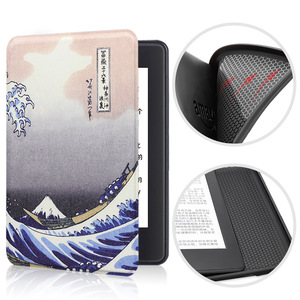 Leather PU Soft Case for Kindle 11th 2022 Kindle 12th 2024 Smart <strong>Cover</strong> for Kindle 2022 / 2024,6 Inch C2V2L3 - Product Image 4
