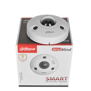 Minicámara de Seguridad con Detección Inteligente, Cámara de Ojo de Pez IR, Red Panorámica de 12MP, 4K, IP, CCTV
