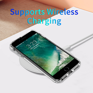 Shanghai hava yastığı iPhone XS için MAX XR Crystal Clear darbeye dayanıklı kapak şeffaf yumuşak TPU kılıfları Apple 7 8 artı X Coque - Product Image 5