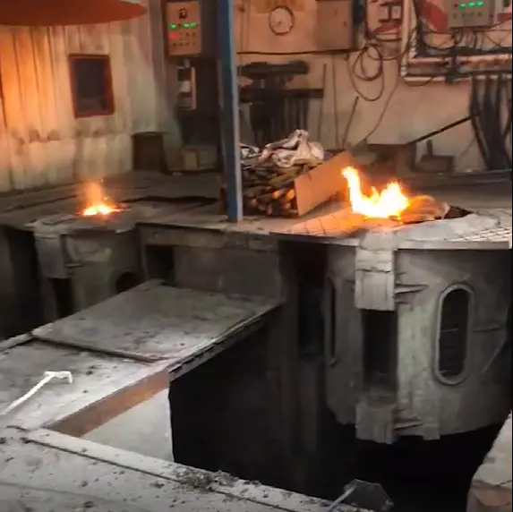 RXS Electric foundry 500kg induction furnace machine for melting copper brass bronze iron smelting plant