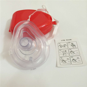 Maschera CPR maschera cpr tascabile in silicone per l'allenamento di pronto soccorso per le vie aeree della maschera protettiva - Product Image 4