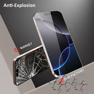 Miếng dán màn hình kính cường lực thông minh 2.5D chống nổ cho điện thoại iPhone 16 15 14 13 12 Pro Max - Product Image 3