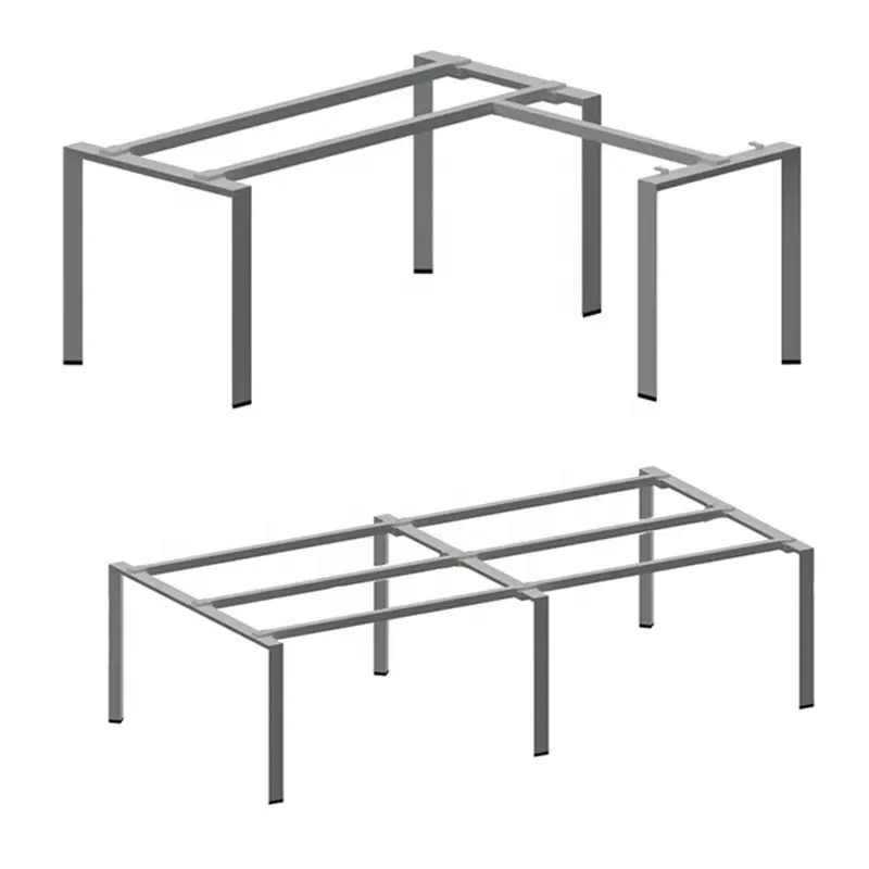 Черная стальная рама стола директор стол стальная ножка