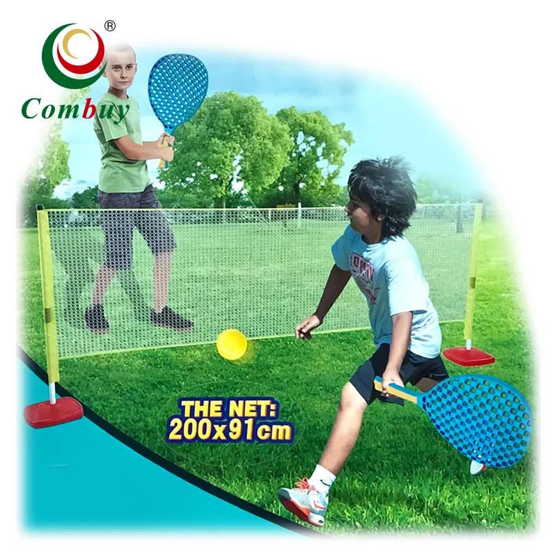 Indoor outdoor play competitive tennis ball set kids toy sport