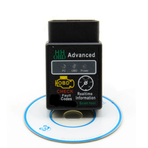 新到货HHOBD高级ELM327 OBD2 HH OBD V2.1检查故障代码擦除故障代码扫描仪用于汽车诊断工具 - Product Image 1