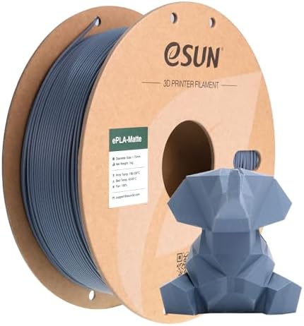 Matte pla 1.75mm 1kg-gris foncé