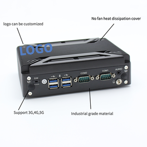Industrie-PC mit i7/i5/i3-CPU 4G/8G/16G RAM Lüfter loses Box-PC-Design für Server-und Industrie anwendungen Linux-Betriebs system - Product Image 2