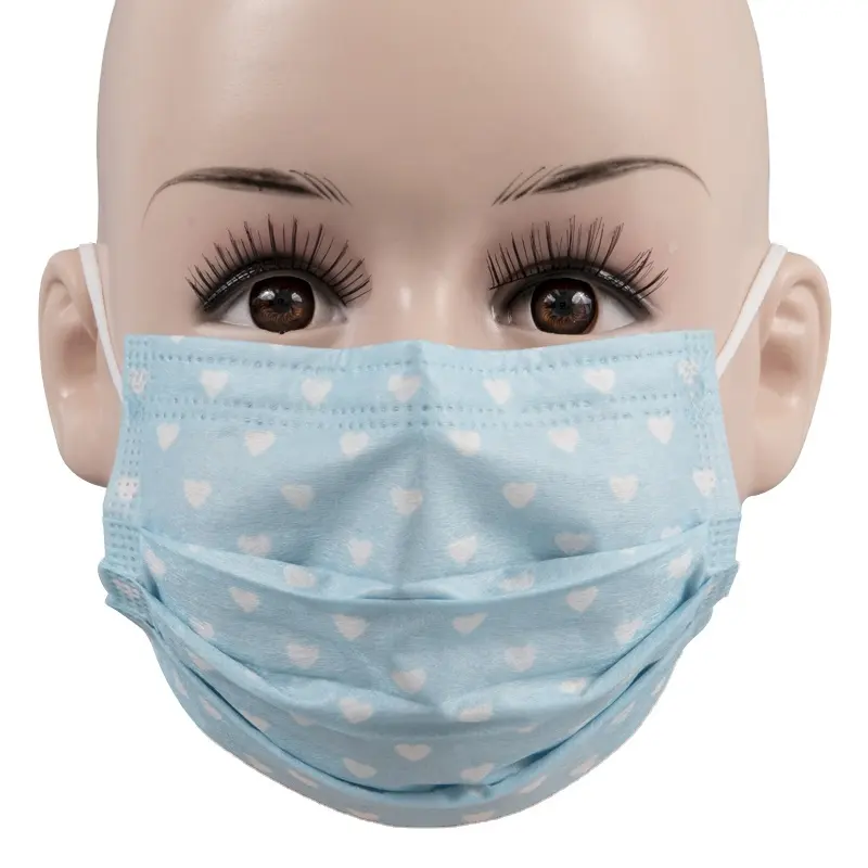 Maschera facciale medica 3 strati Non tessuto tipo I II IIR maschera chirurgica lista bianca fornitore uso civile bambini bambini Masques