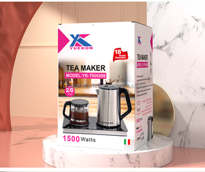 取茶器汽车茶壶电瓷茶壶托盘套装2l温控茶壶电水壶带证书 - Product Image 3