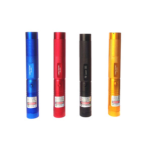 Ricaricabile singolo fascio luminoso viola puntatore laser verde rosso con tasti - Product Image 2