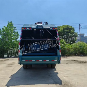 Dongfeng 4x2 3950mm 10-12cbm máy nén rác xe Tải Chở Rác để loại bỏ và chuyển rác - Product Image 3