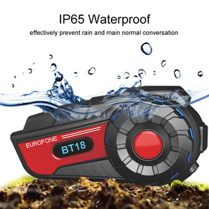 Noise Reduction &amp; Clear Audio Helmet Communication <strong>System</strong>, 2-Way Helmet Bluetooth Headset with FM <strong>Radio</strong> and Music Sharing - Product Image 5