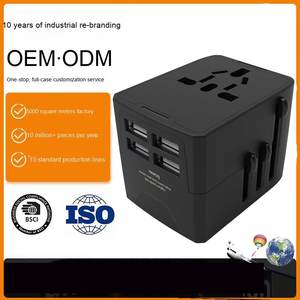 Nuevo cargador USB multifunción Convertidor de enchufe y enchufe de conversión PD universal para adaptador de viaje Tipo-C Voltaje de salida de 5V - Product Image 6