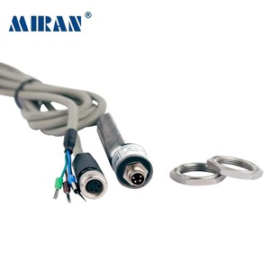 Sensor de desplazamiento ultrasónico Miran Sensor de salida analógica de distancia de 1000mm Sensor de medición sin contacto