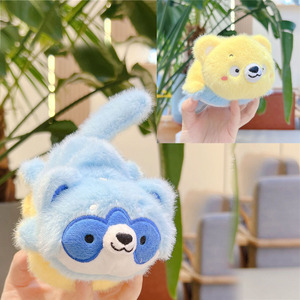Custom Mini orso piccolo Panda giocattolo di peluche portachiavi vendita all'ingrosso della fabbrica kawaii regali per bambini ragazze borsa appesa decorazione
